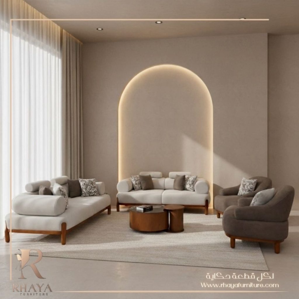 دليل اختيار صالونات مودرن صغيرة تناسب الشقق المحدودة المساحة