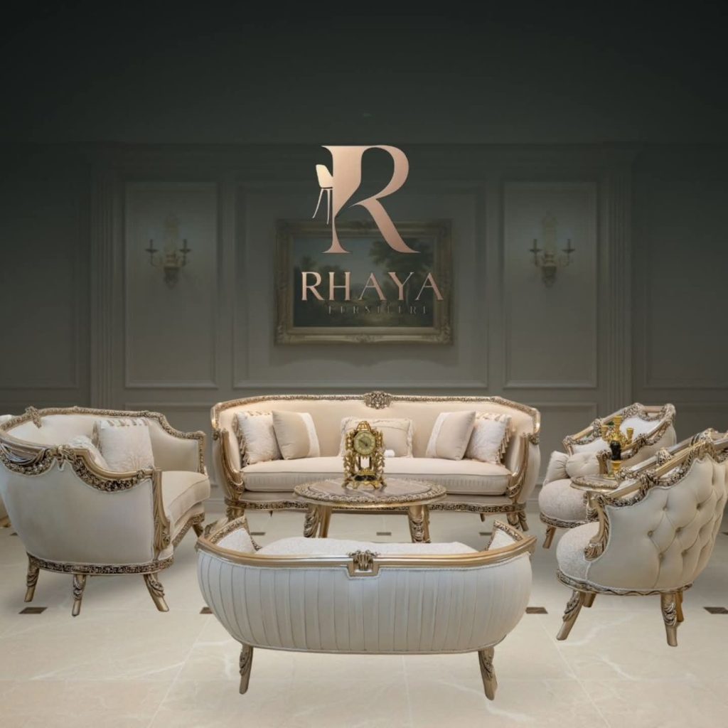 صالونات مودرن وكلاسيك 2026 | أحدث صالونات Rhaya Furniture