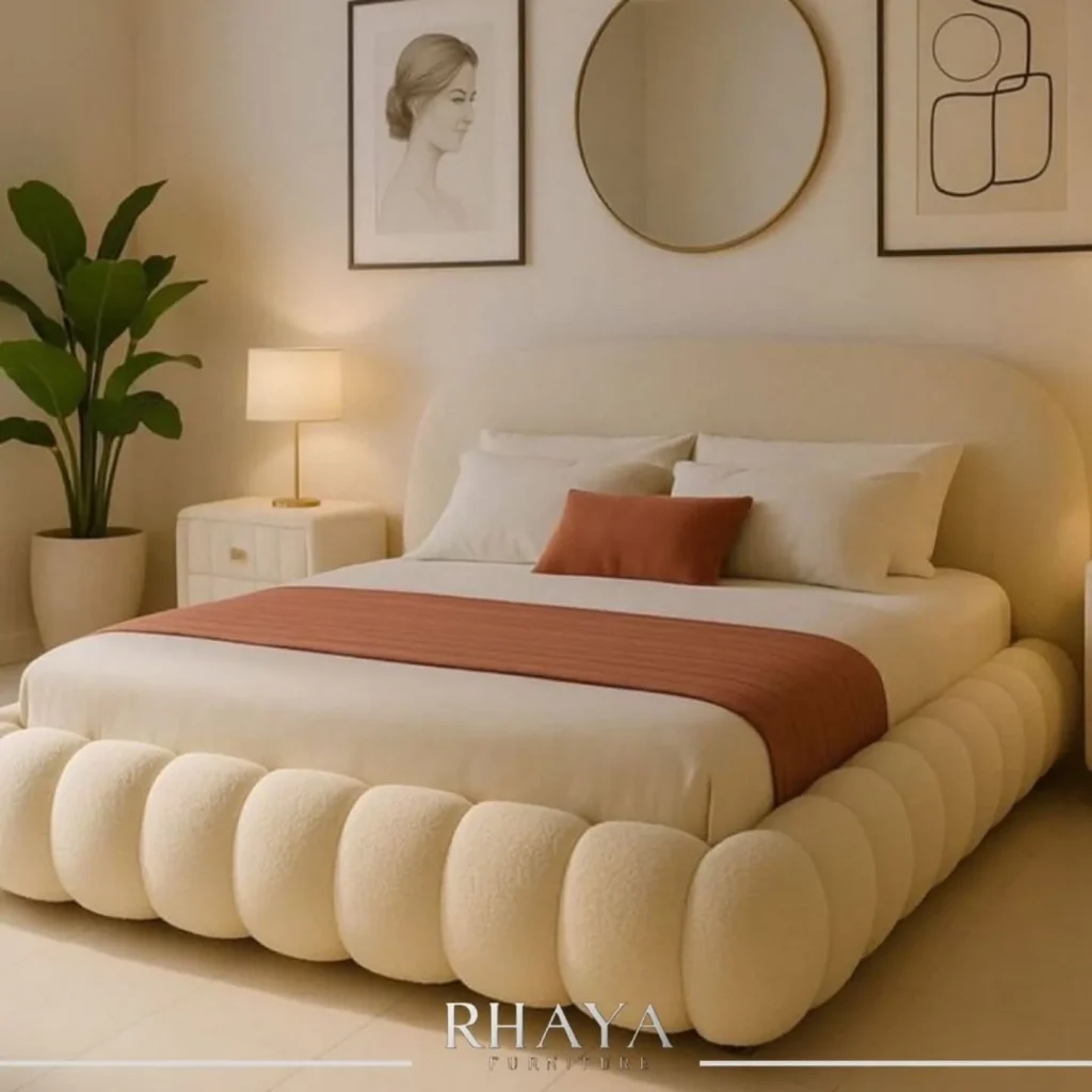 غرف نوم مودرن 2026 | أحدث تصميمات غرف النوم من Rhaya Furniture