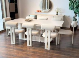 سفرة مودرن 2026 | دليل اختيار غرفة سفرة شيك من Rhaya Furniture