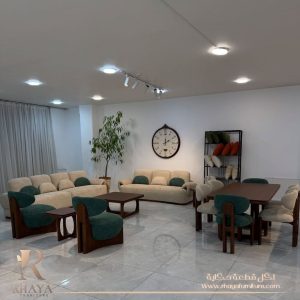 أنتريه + سفرة للعرسان 2026 | تجهيز الريسبشن ماتشينج من Rhaya Furniture