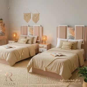 أوض أطفال مودرن 2026 | غرفة مريحة وآمنة لطفلك من Rhaya Furniture