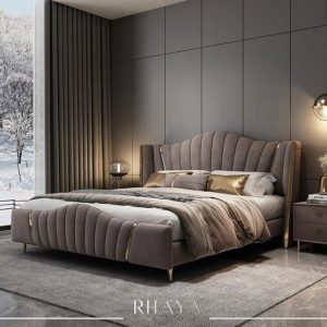 أحدث تصميمات السرير المودرن المتبطن 2026 | أناقة وراحة لغرفة النوم