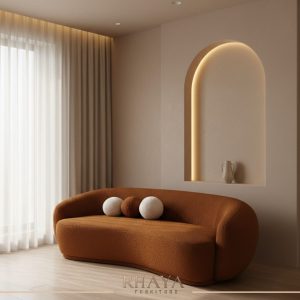 الكنبة الركنة – أفضل تصميم عملي وعصري لغرفة المعيشة