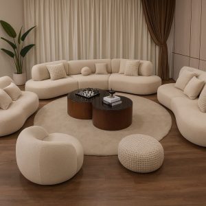 أفضل مقاسات الانتريه حسب مساحة الريسبشن | دليل اختيار المقاس المثالي