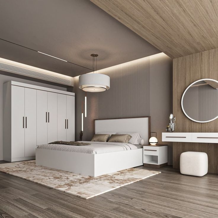 غرفة نوم مودرن 2026 | تصميم عصري يجمع بين الراحة والأناقة