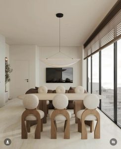 سفرة مودرن للمساحات الصغيرة | أفضل تصميمات السفر للشقق الحديثة