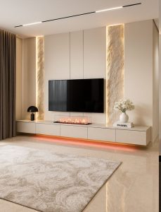 أفضل أفكار اختيار وحدة تلفزيون مودرن للمنزل