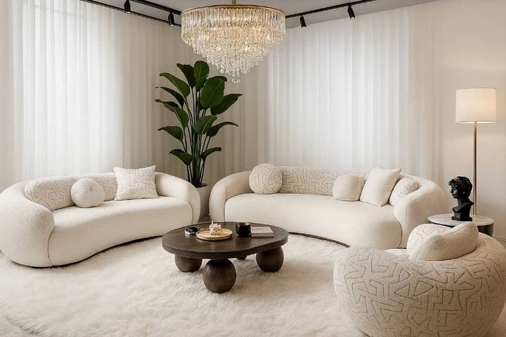 أفكار تنسيق غرفة المعيشة بطريقة مودرن وعصرية