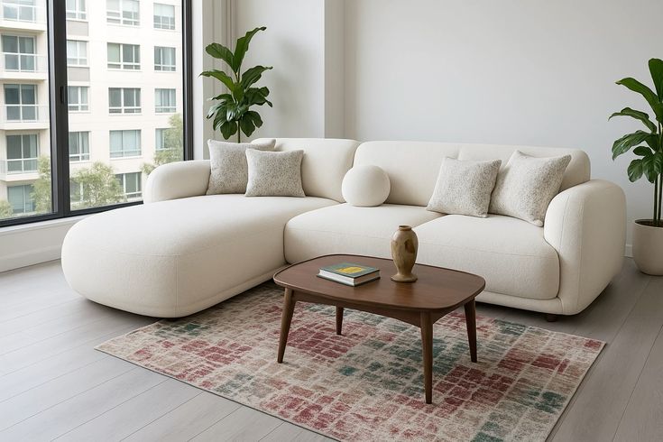 ركنة حرف L مودرن | الحل الذكي للمساحات الصغيرة